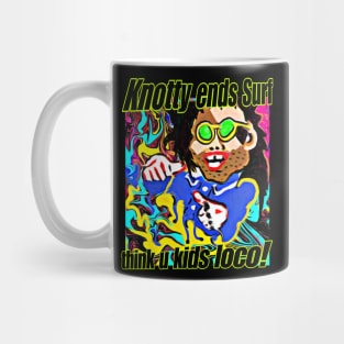 Knotty ends Surf Loco Mug